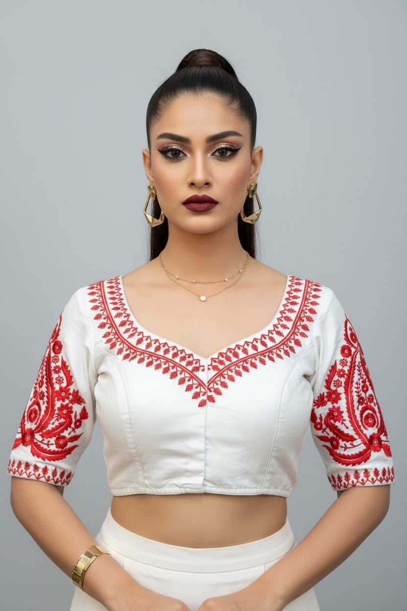 My Unique Style Designer Cotton Blouse