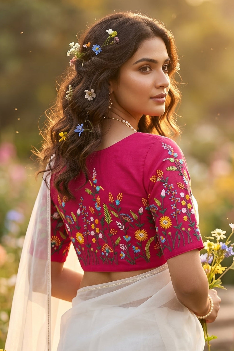 Flower Garden Princess Blouse