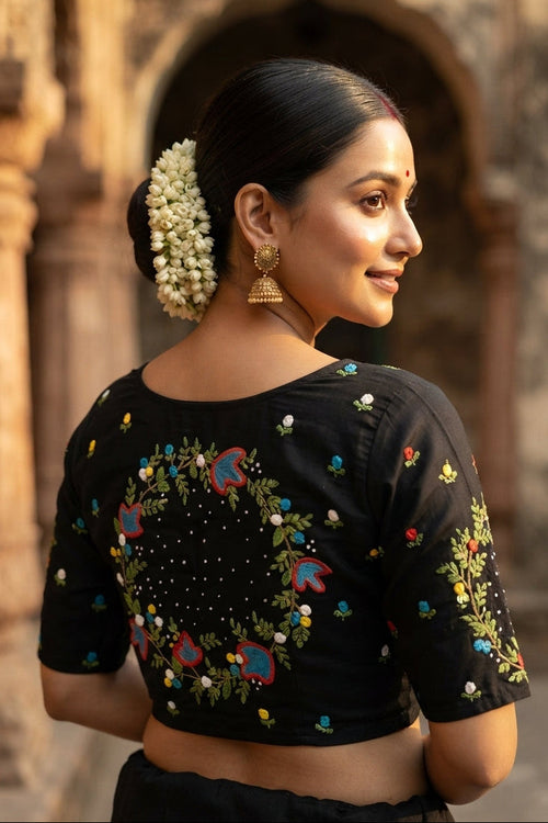 A Bloom To Remember Handwork Blouse