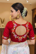 Mirror Meets Moonlight-Designer Blouse