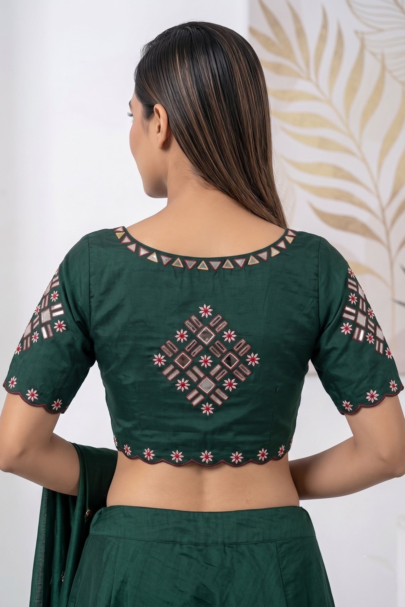 The Glass Royale -Cotton Silk Blouse