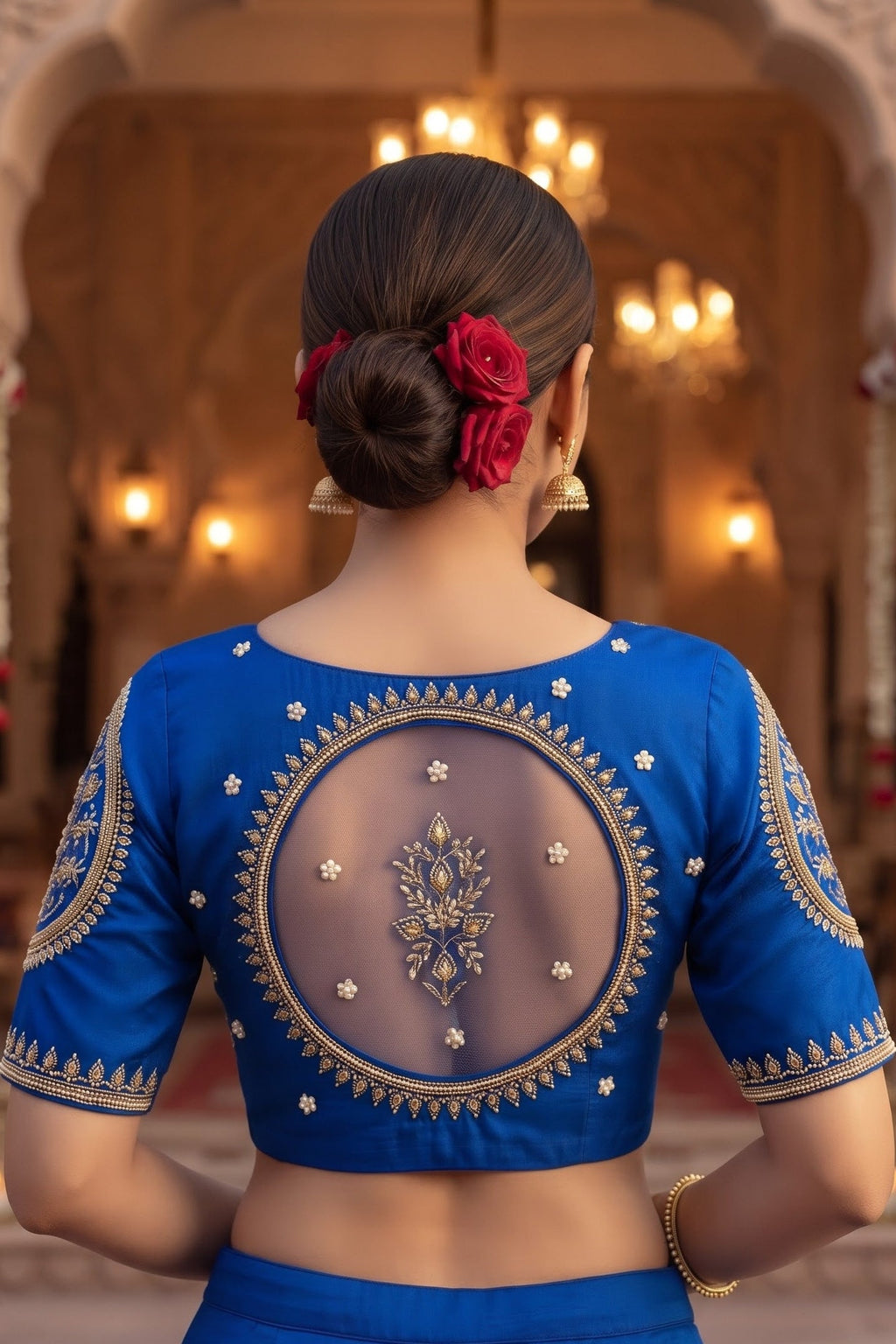 Bridal Collection Designer Cotton Blouse