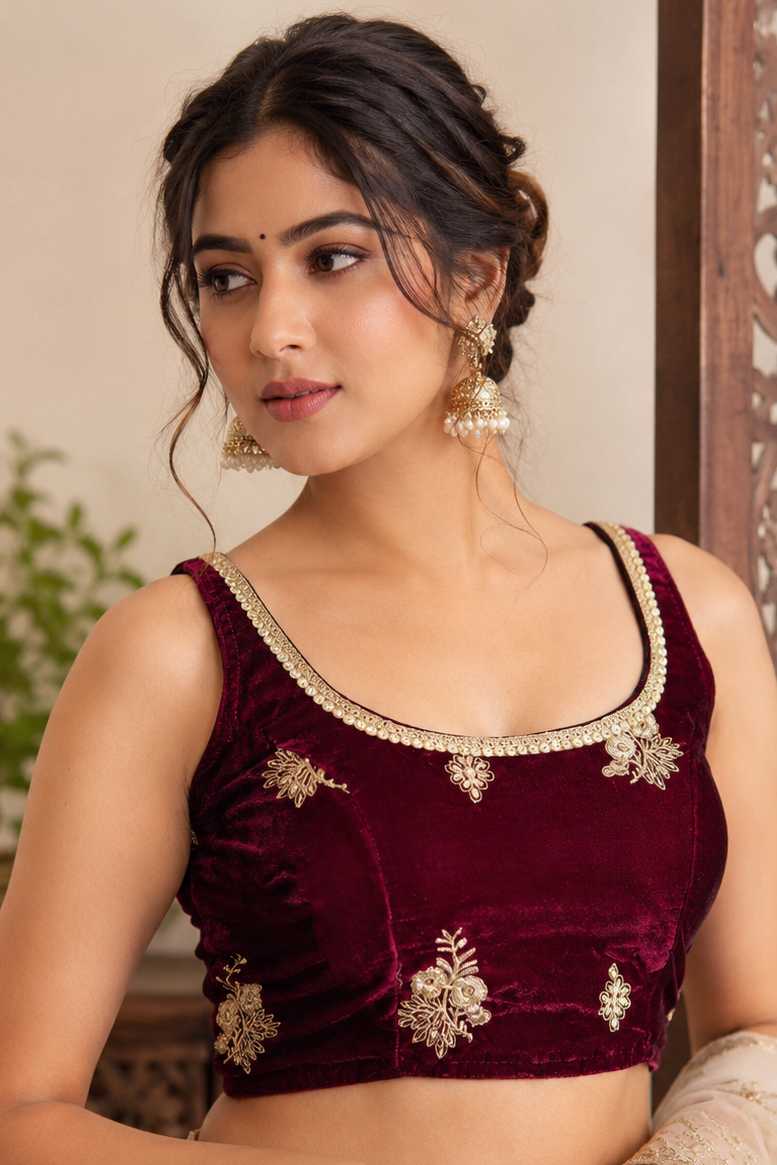 Endless Dedication - Fancy Designer Blouse