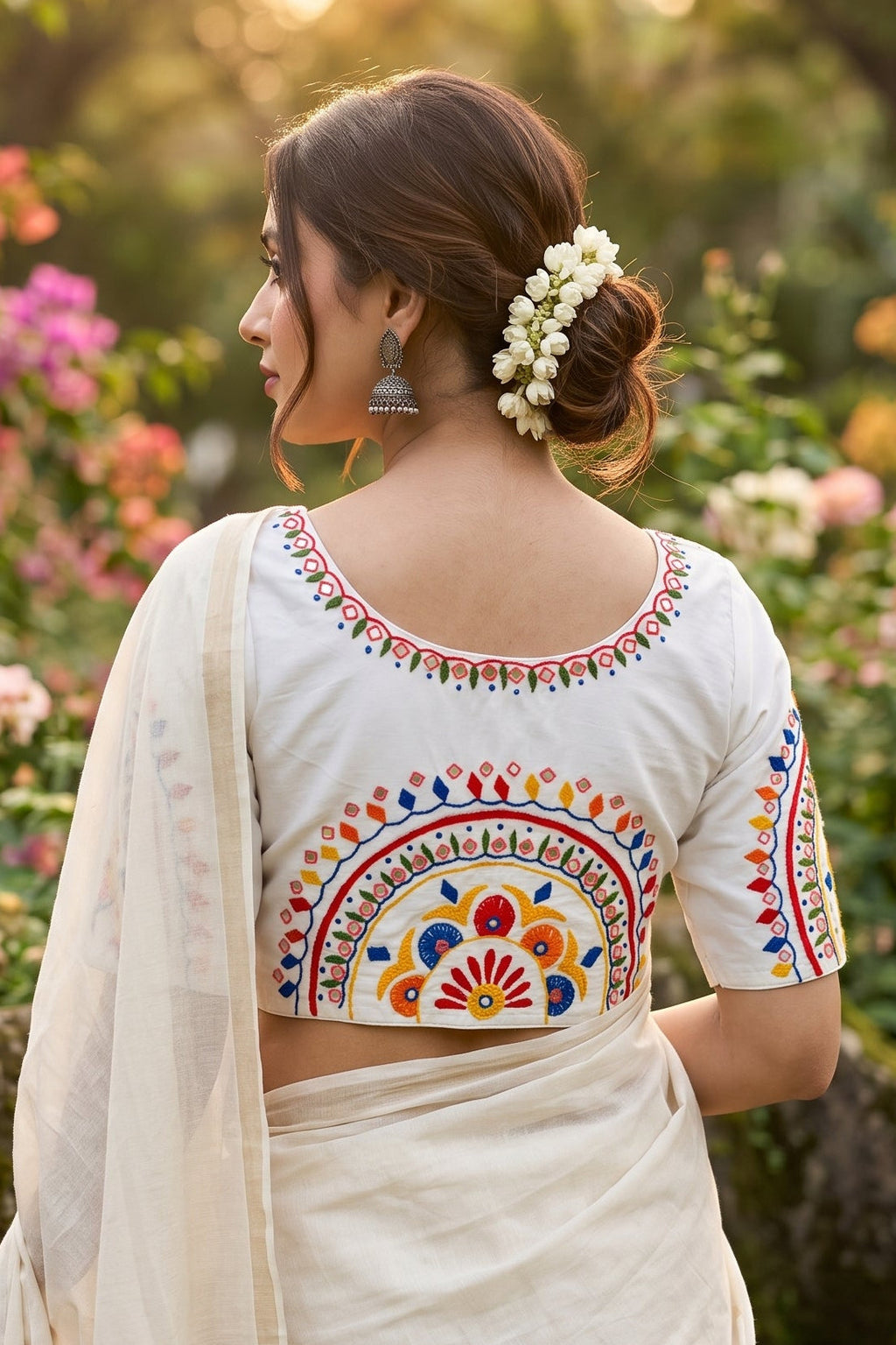 Mirror Mandala Blouse
