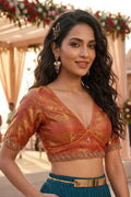Mysterious Beauty -Fendy Silk Blouse
