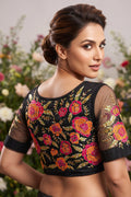 Threads of Flowers -Designer Blouse