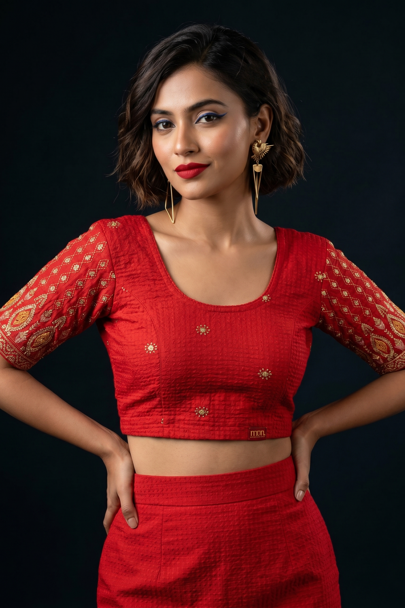 Summer Slay Stretchable Knitted Blouse