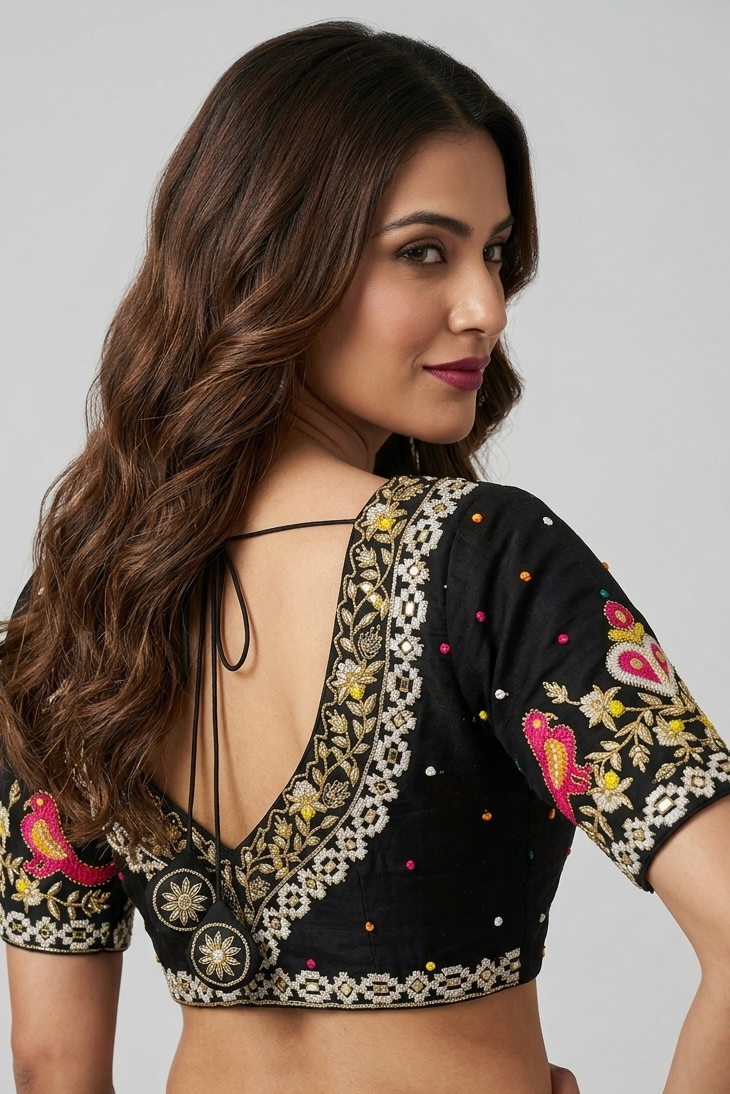 Already Famous-(Vichitra Silk Blouse)