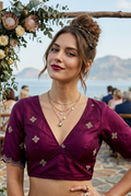 Way to Say  V-Neck Blouse