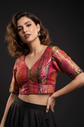 Heart Of Gold-Designer Blouse