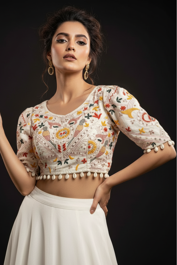 Designed With Care Handwork Blouse