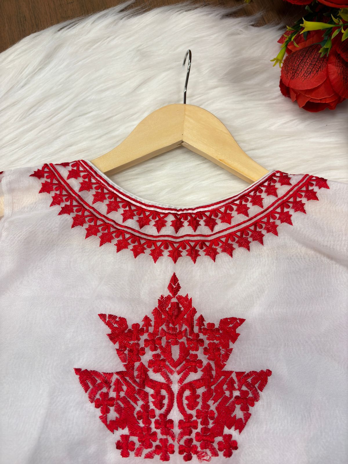 Adorable Organza Designer Blouse