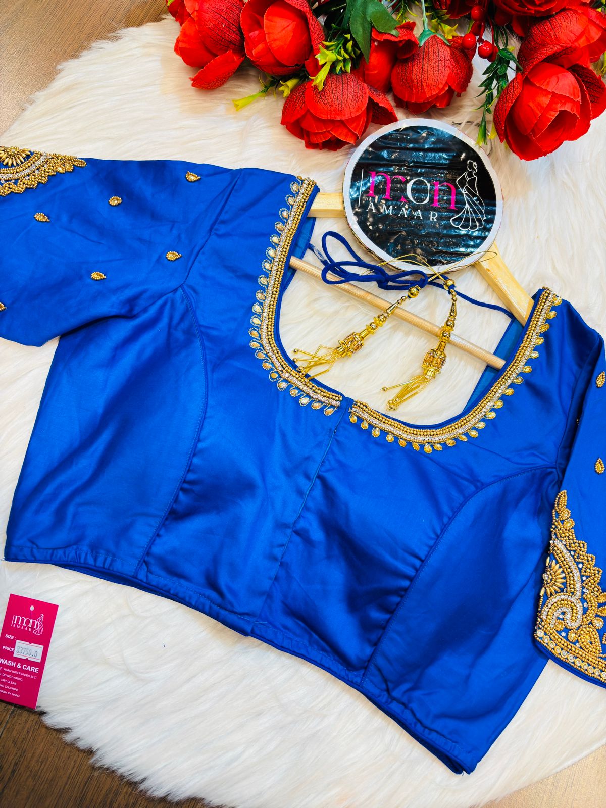 Night Of Brides - Designer Blouse With Maggam Hand work