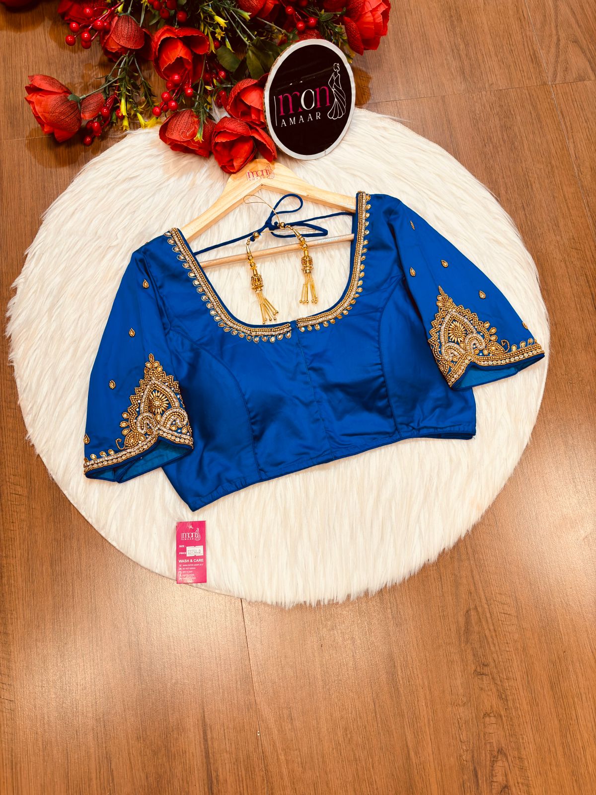 Night Of Brides - Designer Blouse With Maggam Hand work