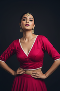 Flames Dance Designer Cotton Blouse