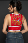 Magical Lace Work - Designer Blouse