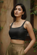 The Bonedi Baddie - Solid Fancy Designer Blouse