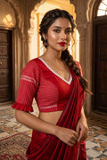 Baha Blossom-Gamcha Designer Blouse