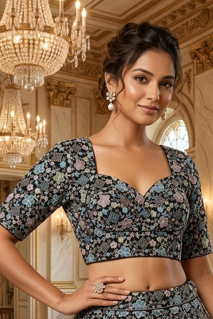 Love Beyond Words -Designer Blouse