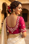 Daisy Garden  Handwork Blouse