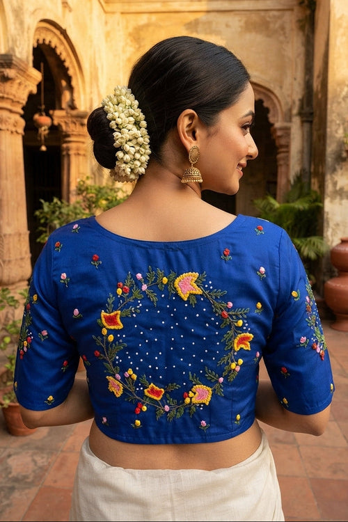 A Bloom To Remember Handwork Blouse