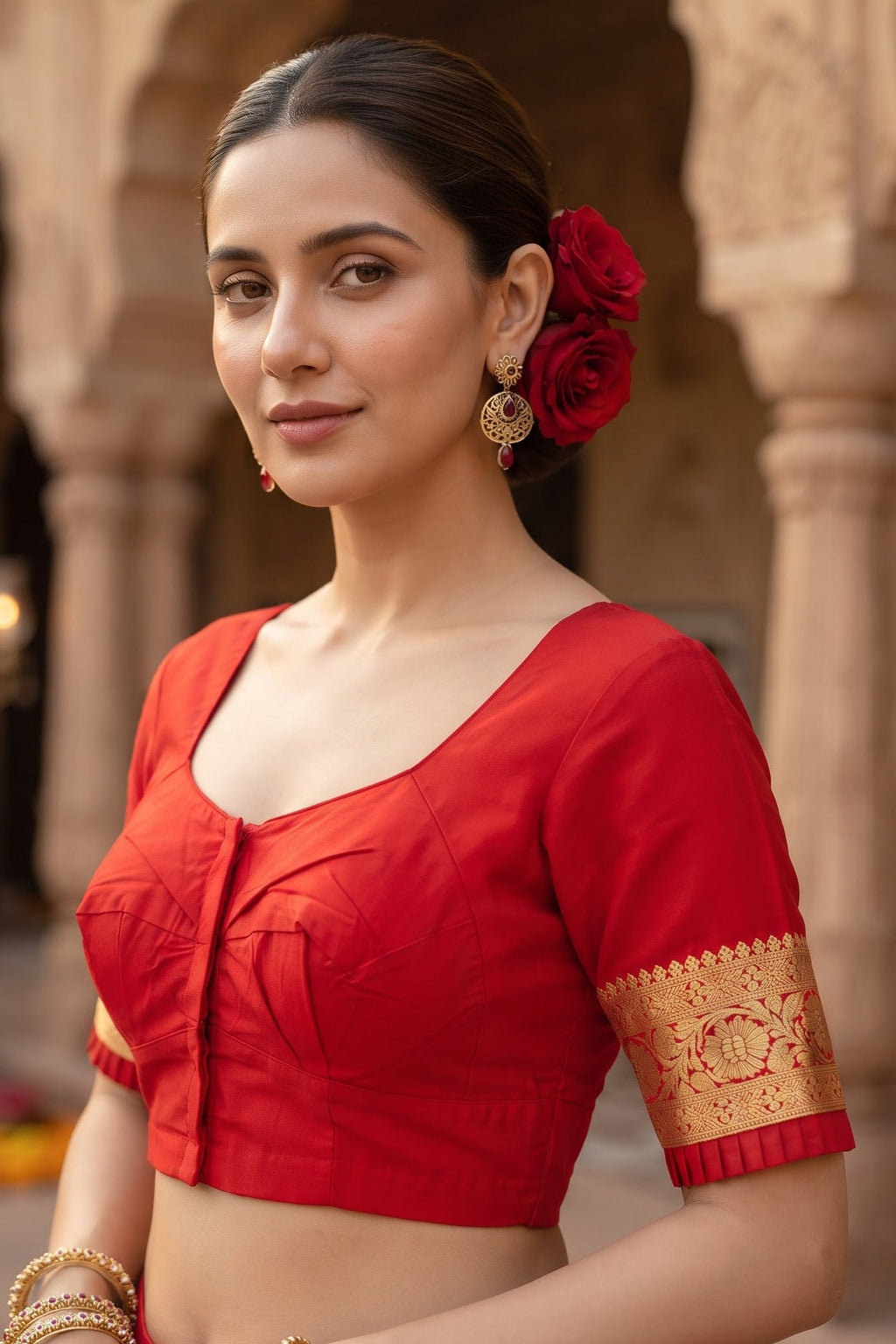 Feminine Grace - Designer Blouse (Combo 2)