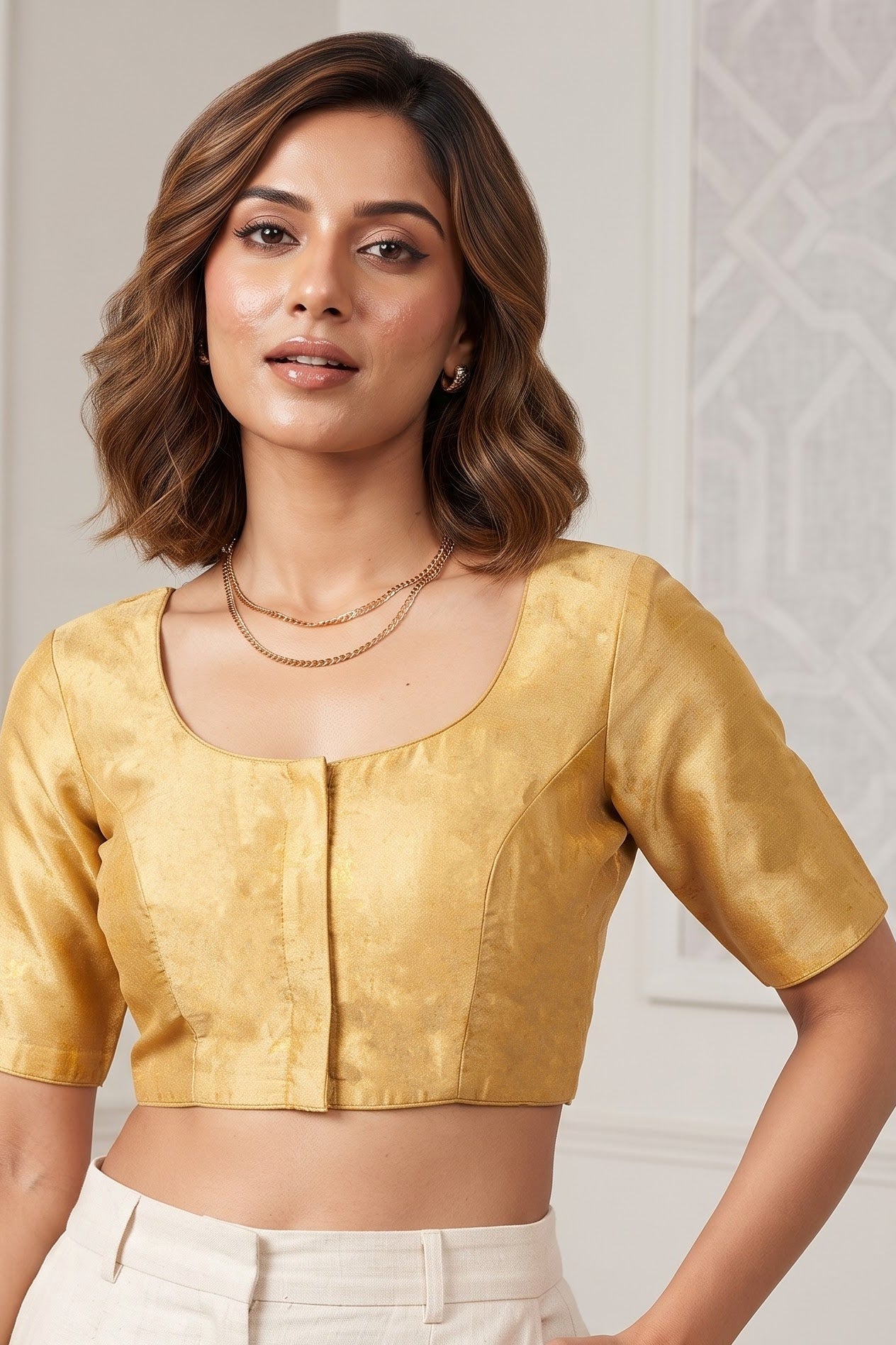 Beyond Ordinary - Tissue Designer  Blouse
