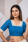 Hakoba Heritage Lace Designer Blouse
