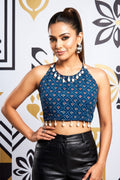 Too Hot to Be Basic – Ajrakh Blouse