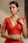 Queen Of The Evening  -Fendy Silk Blouse