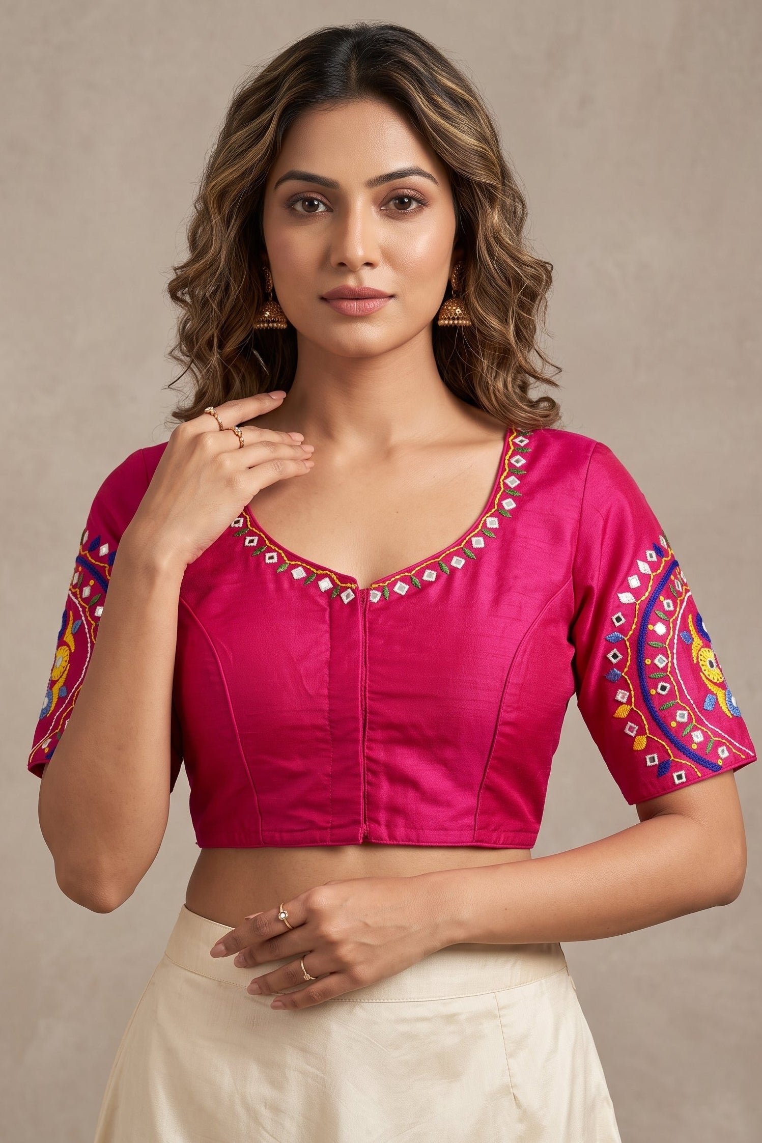 Mirror Mandala Blouse