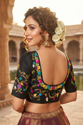 Floral Symphony Handwork Blouse