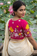 Lost in Lotus  -Designer Blouse