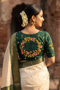 A Bloom To Remember Handwork Blouse