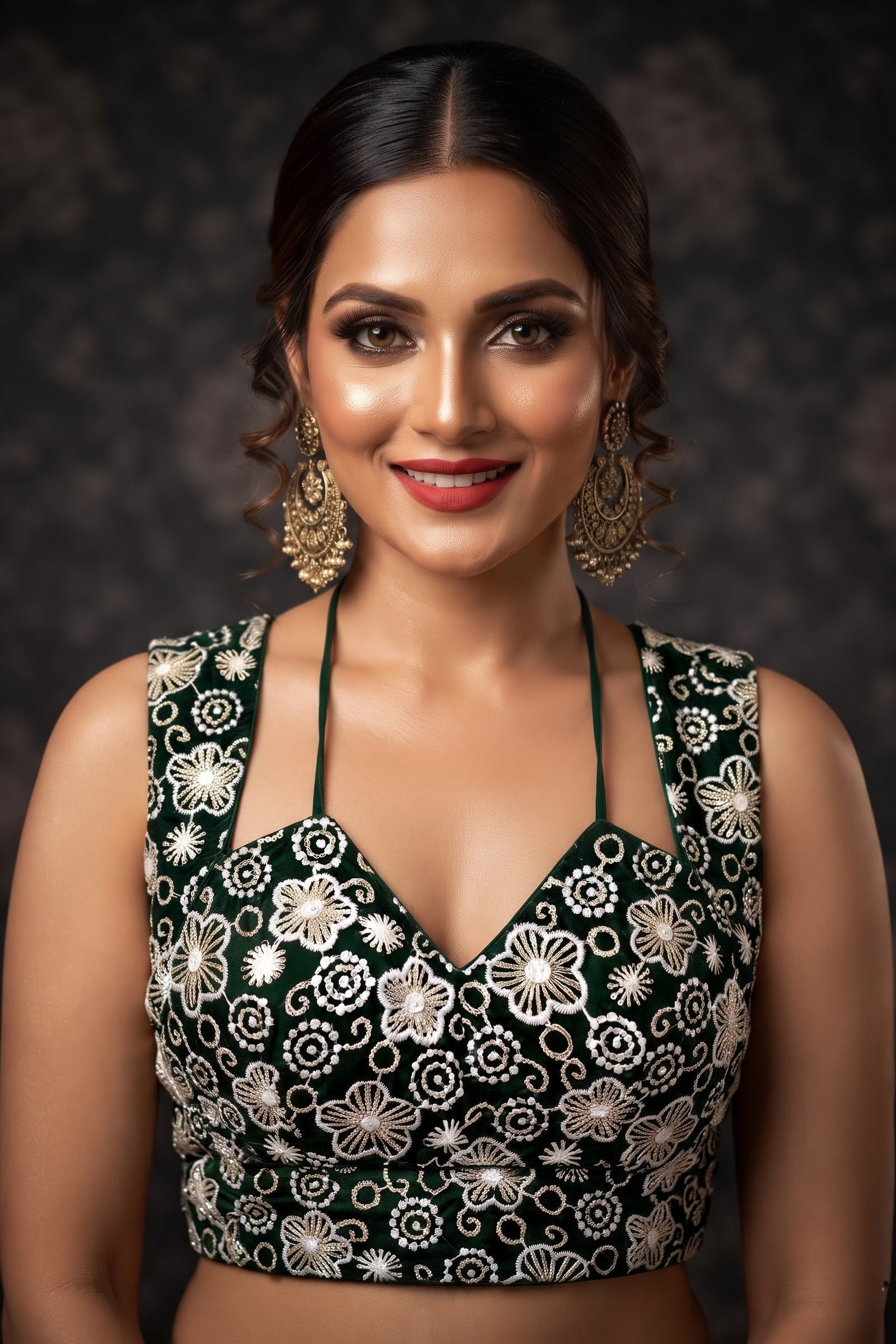 The Glam Edit Vichitra Silk Blouse