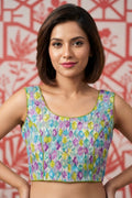 Style Syndicate Cotton Printed Blouse