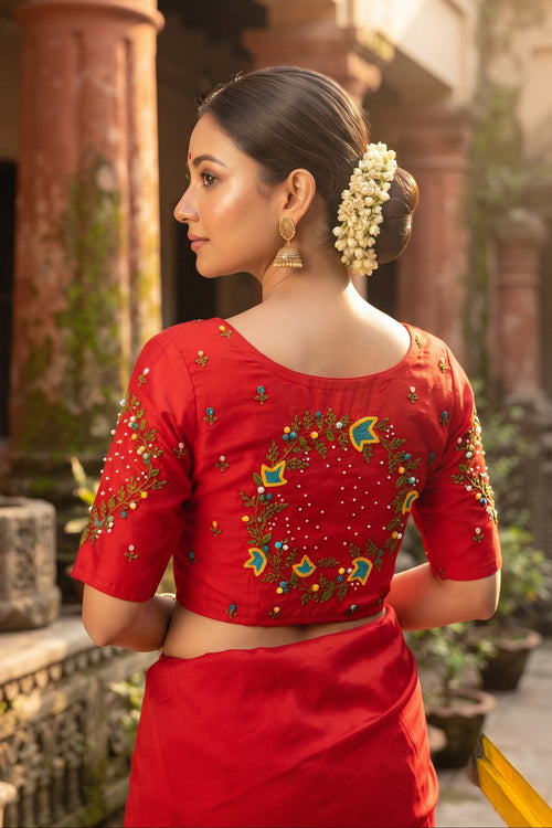 A Bloom To Remember Handwork Blouse