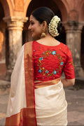 A Bloom To Remember Handwork Blouse