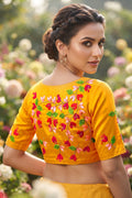 Petal Symphony - Designer 3D Blouse