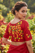 Petal Symphony - Designer 3D Blouse