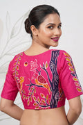 Song of the Sparrow – Batik Designer Blouse
