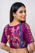 Song of the Sparrow – Batik Designer Blouse