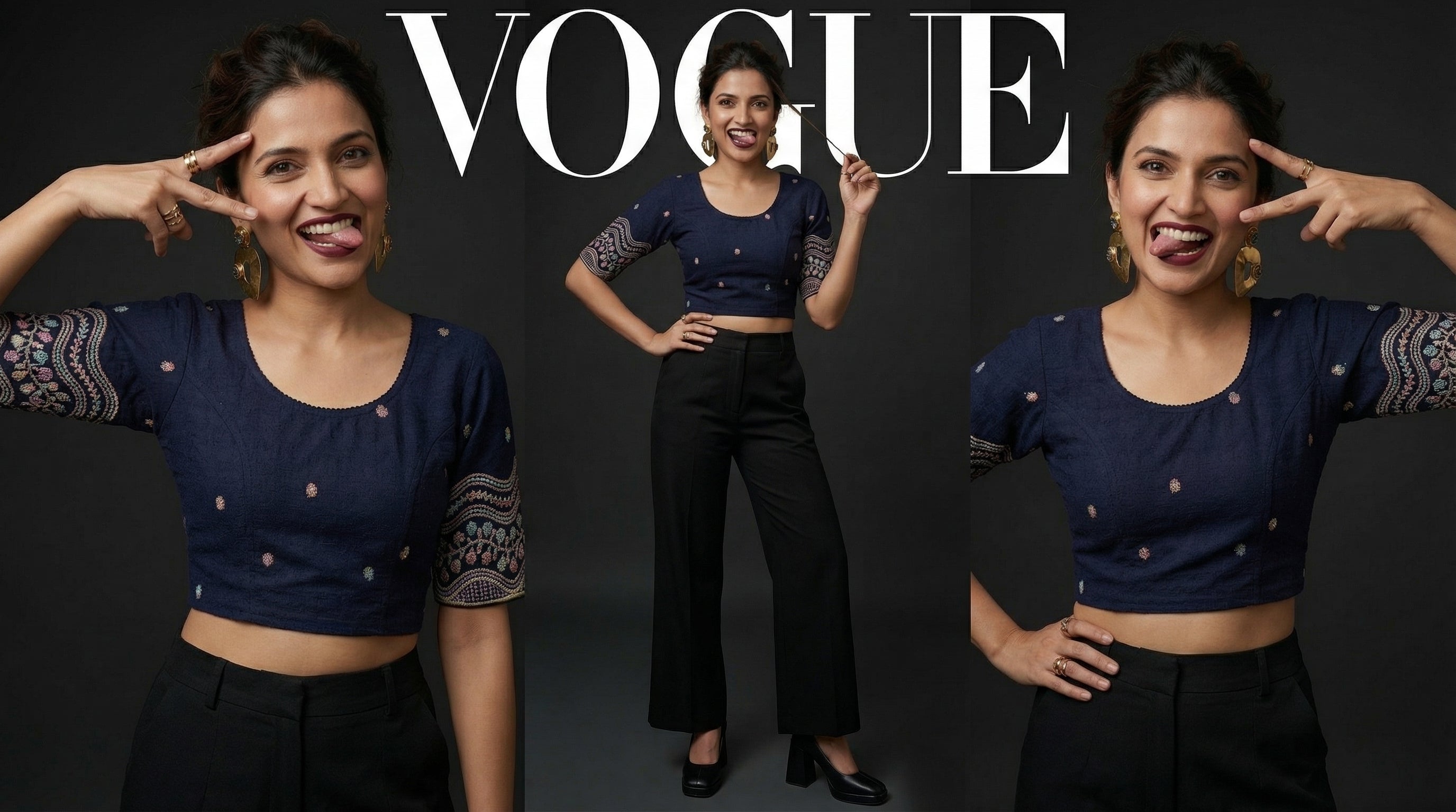 Bend the Trend-Stretchable Knitted Blouse