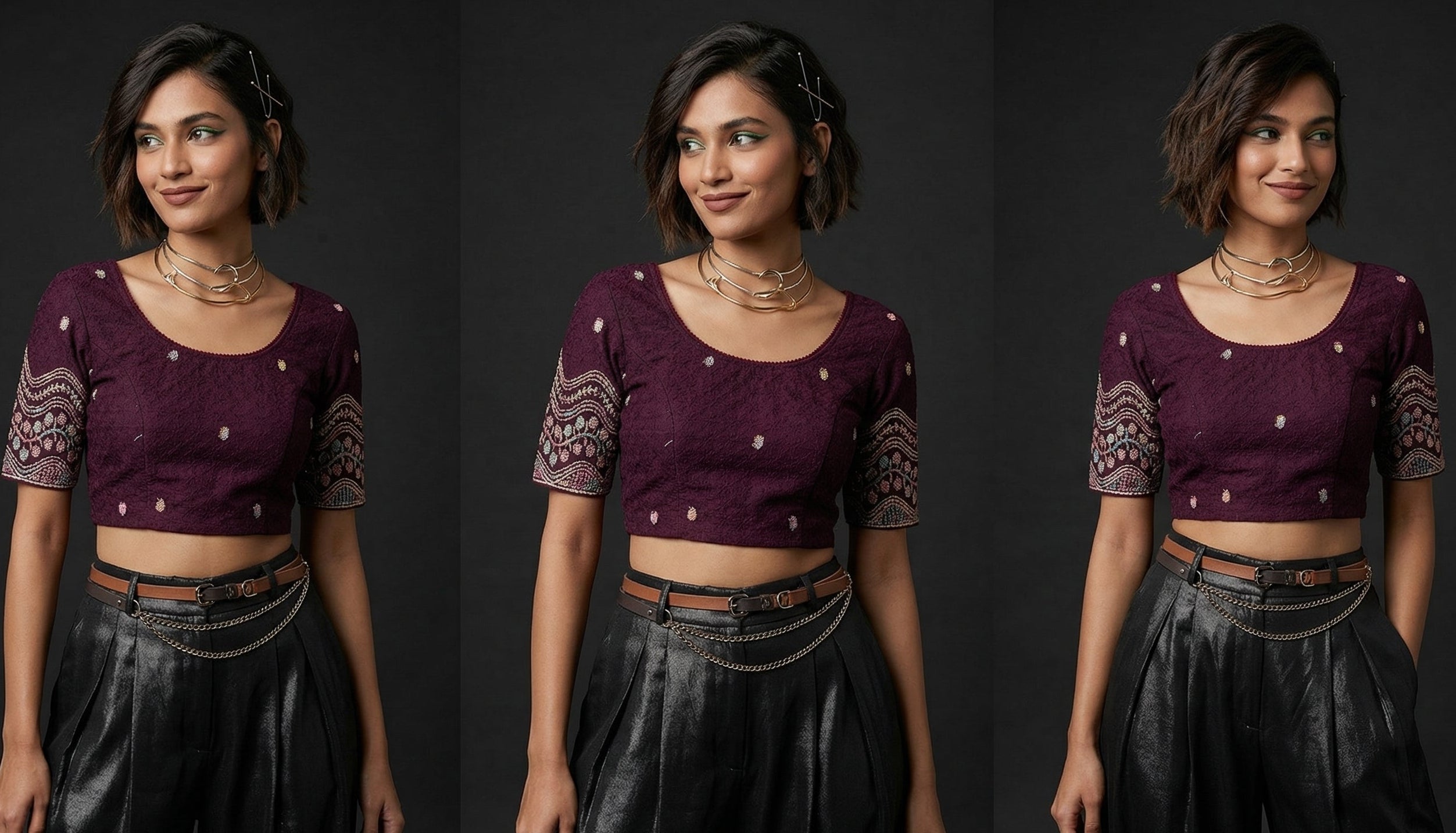 Bend the Trend-Stretchable Knitted Blouse