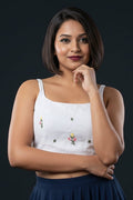 Steady Ideas- Embroidered Blouse
