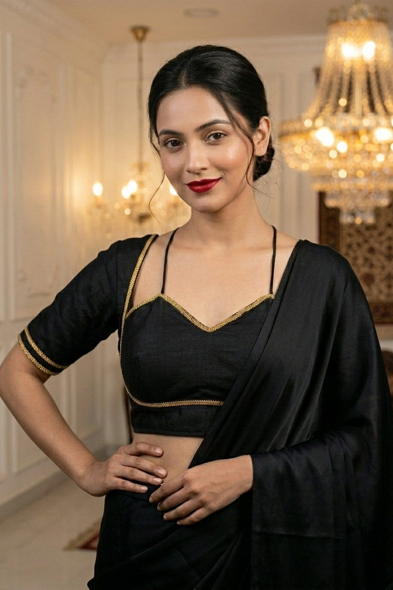 The Dark Illusion Masaba Style Blouse