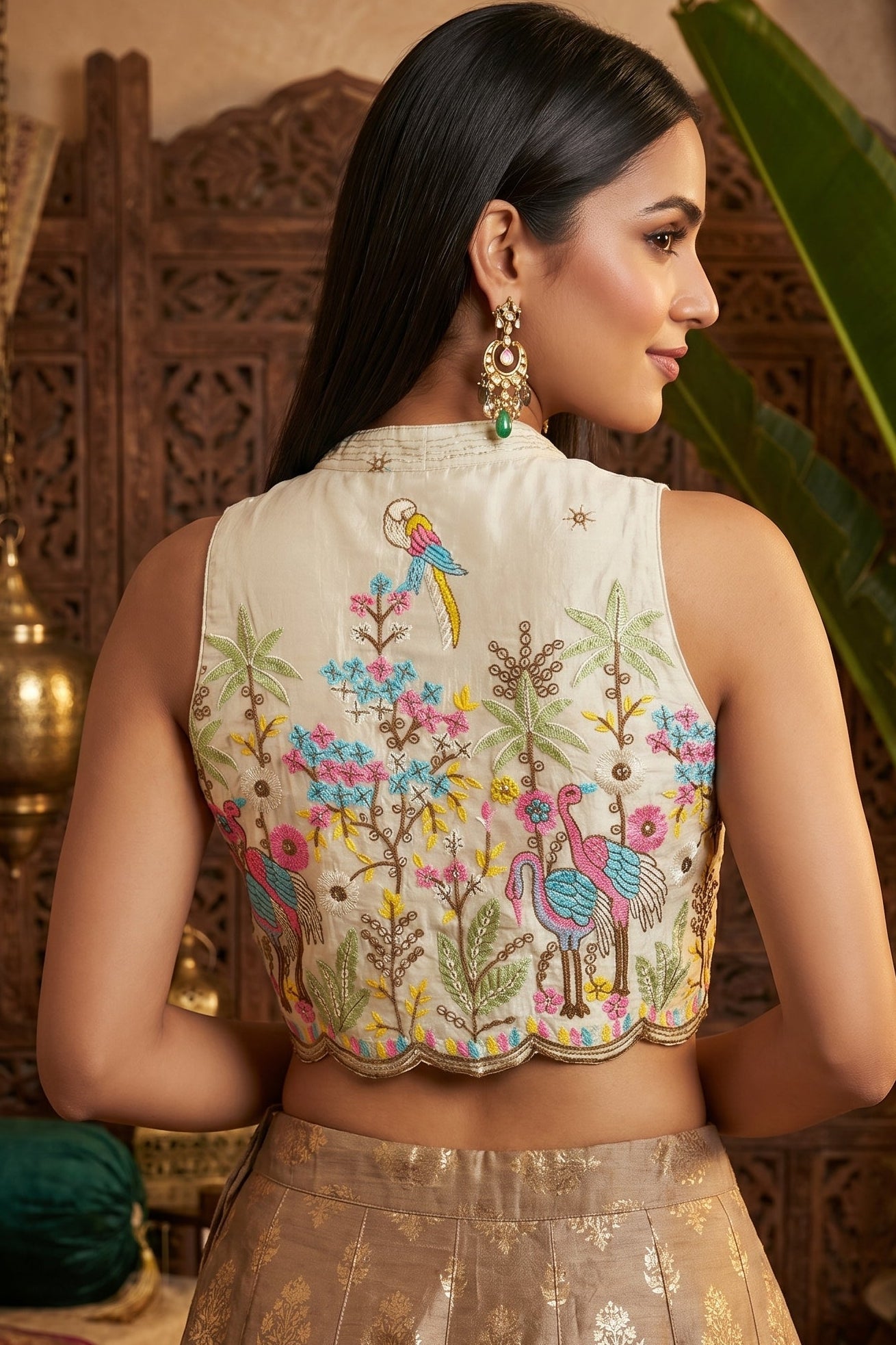Boho Birdsong-Designer Blouse