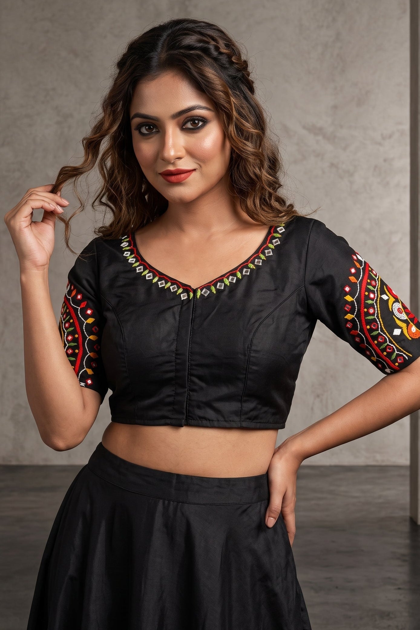 Mirror Mandala Blouse