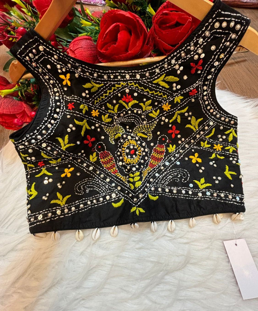 Kantha Raag Designer Blouse With Handwork