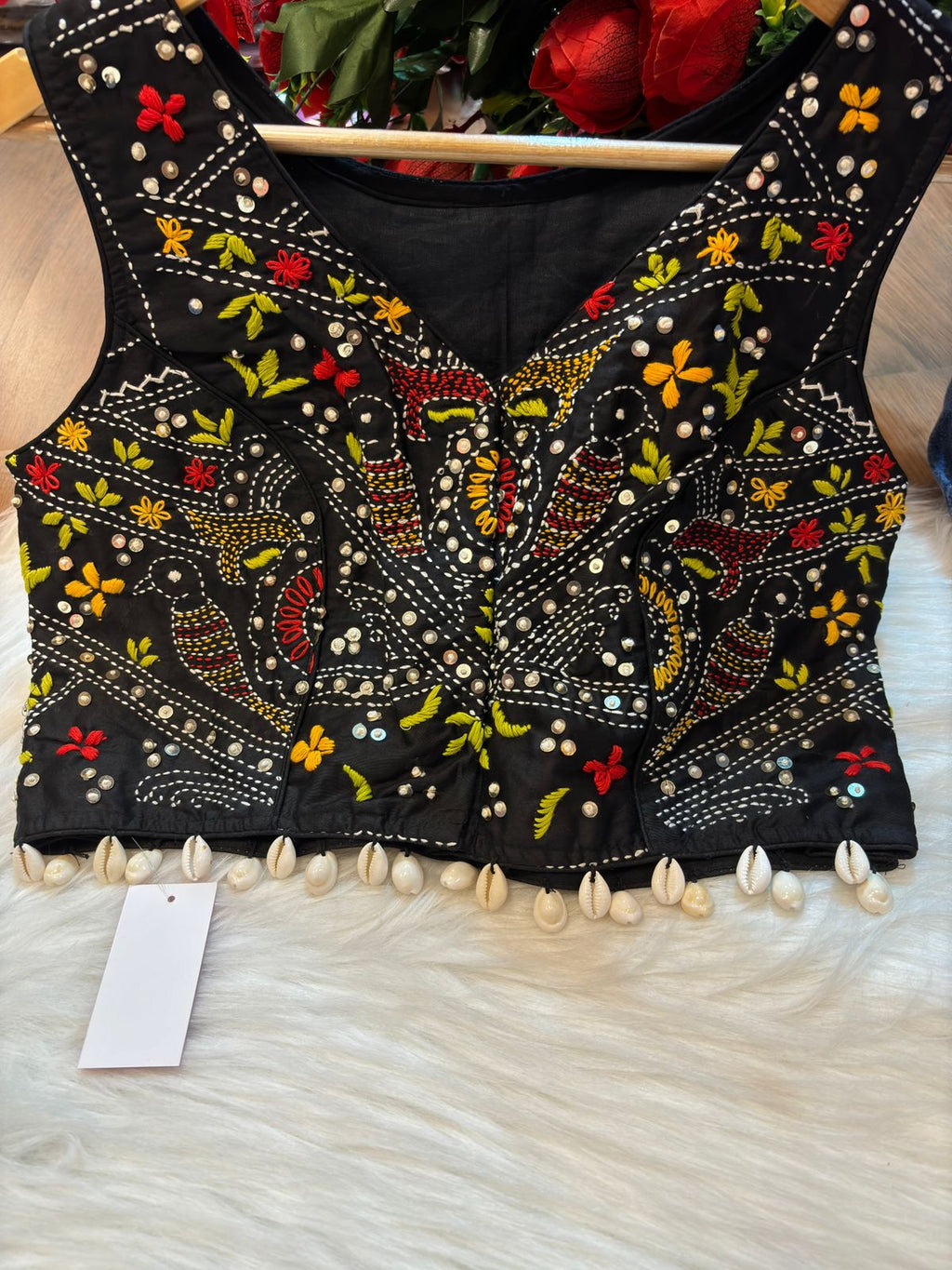 Kantha Raag Designer Blouse With Handwork